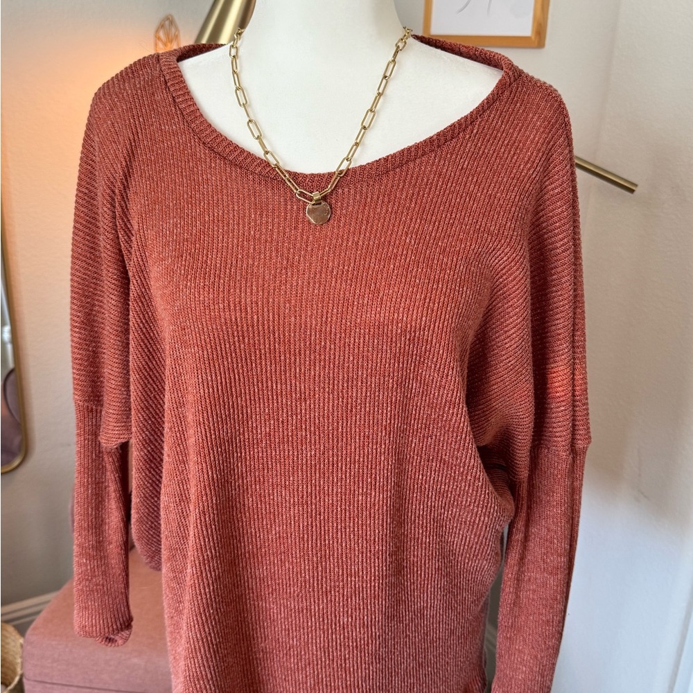 Chic Rust Sweater CJLA